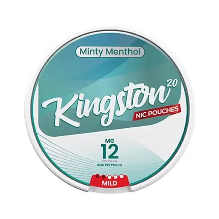 Kingston Nicotine Pouches Minty Menthol 12mg | Guardian Vape Shop
