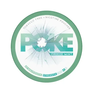 Poke Nicotine Pouches Freeze Mint 12mg | Guardian Vape Shop