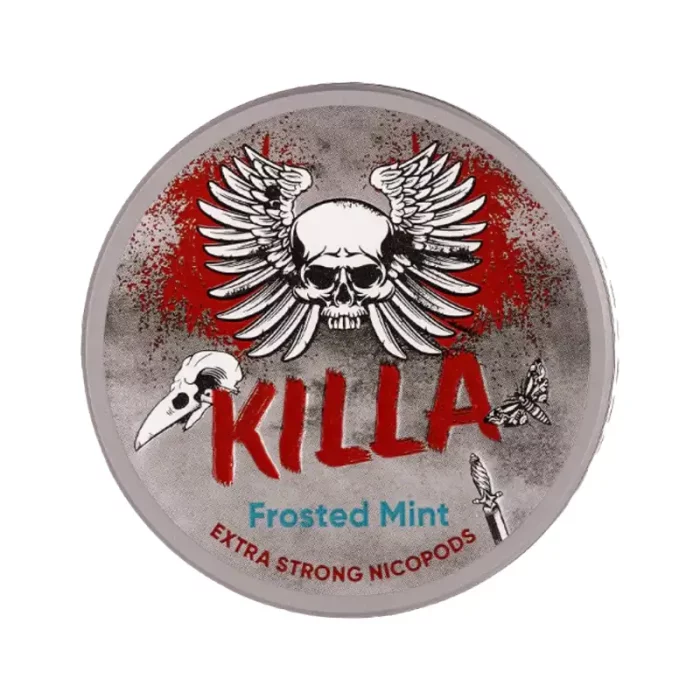 Killa Nicotine Pouches Frosted Mint 16mg | Guardian Vape Shop