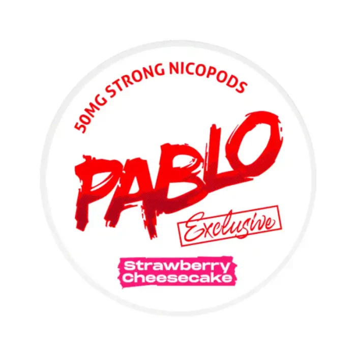 Pablo Nicotine Pouches Strawberry Cheesecake | Guardian Vape Shop