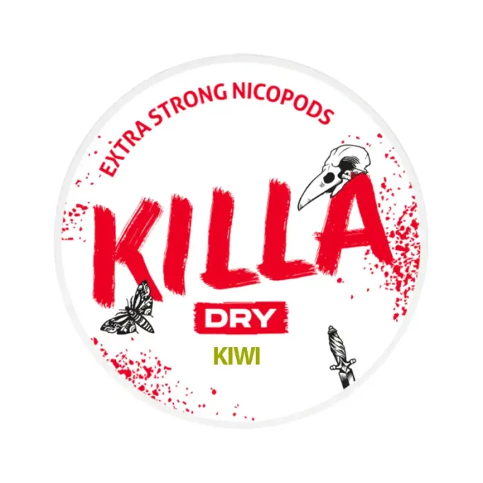 Killa Nicotine Pouches Kiwi 16mg | Guardian Vape Shop