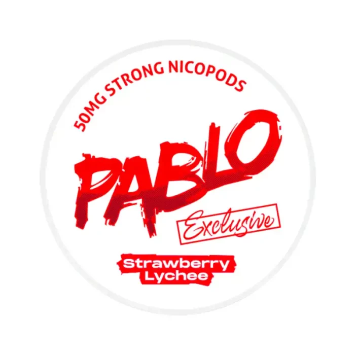Pablo Nicotine Pouches Strawberry Lychee | Guardian Vape Shop