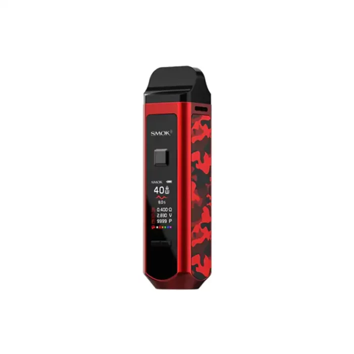 Smok RPM 40 Vape Pod Kit Red Camouflage | Guardian Vape Shop