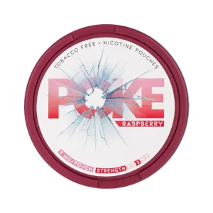 Poke Nicotine Pouches Raspberry 9mg | Guardian Vape Shop