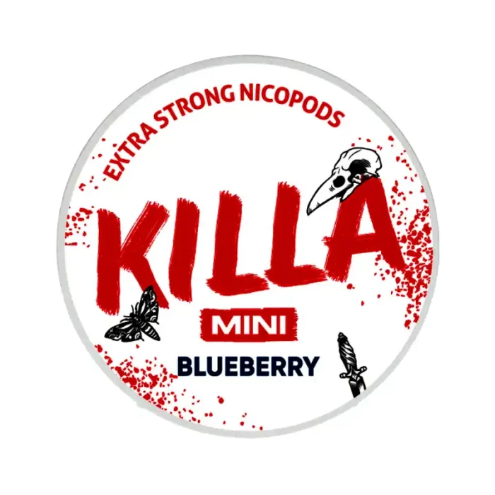 Killa Nicotine Pouches Mini Blueberry 16mg | Guardian Vape Shop