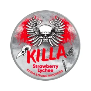 Killa Nicotine Pouches Strawberry Lychee 16mg | Guardian Vape Shop
