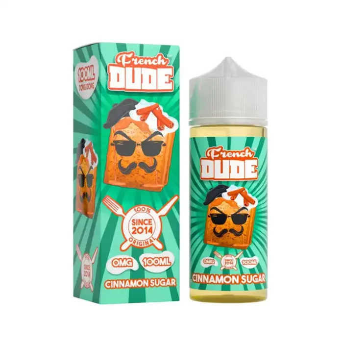 French Dude Shortfill E-liquids Cinnamon Sugar | Guardian Vape Shop
