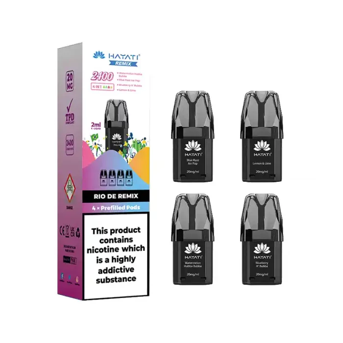 Hayati Remix Pods 2400 Prefilled Vape Rio De Remix | Guardian Vape Shop