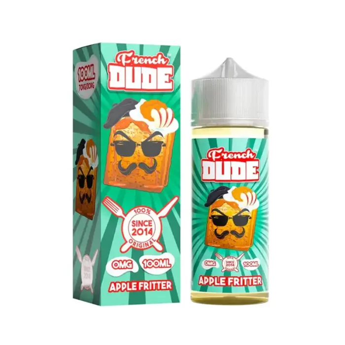 French Dude Shortfill E-liquids Apple Fritter | Guardian Vape Shop