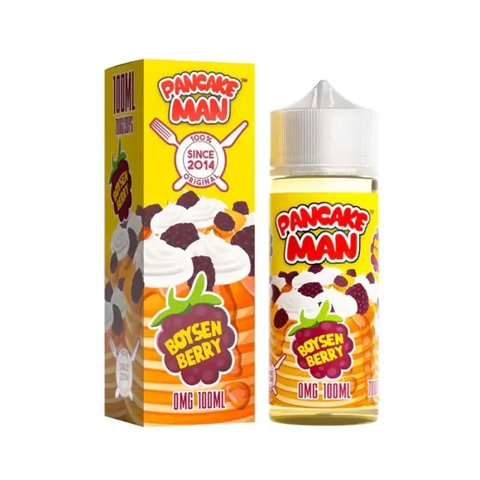 Pancake Man Shortfill E-liquids Boysen Berry | Guardian Vape Shop