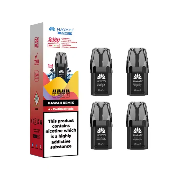 Hayati Remix Pods 2400 Prefilled Vape Hawaii Remix | Guardian Vape Shop