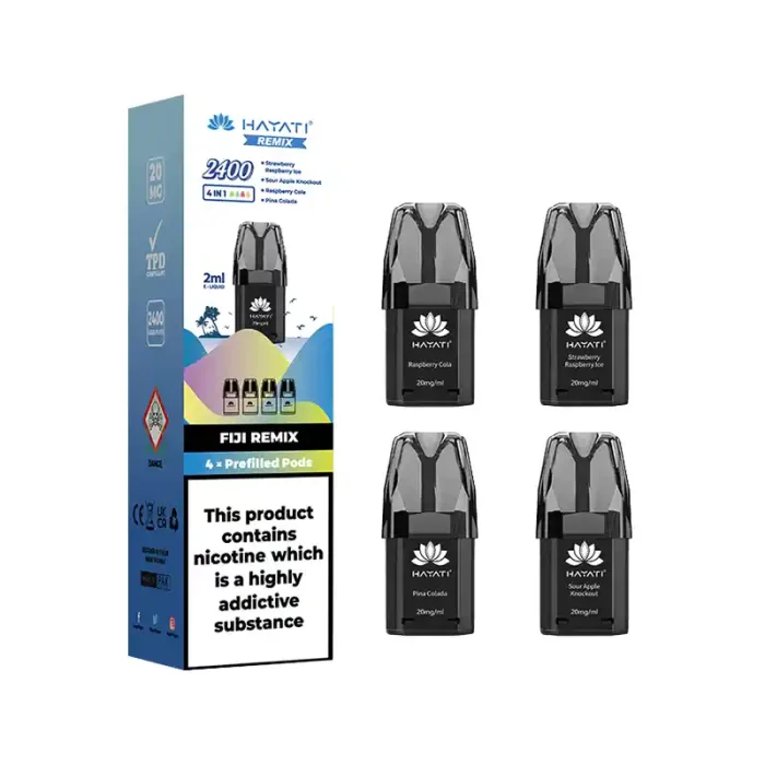 Hayati Remix Pods 2400 Prefilled Vape Fiji Remix | Guardian Vape Shop