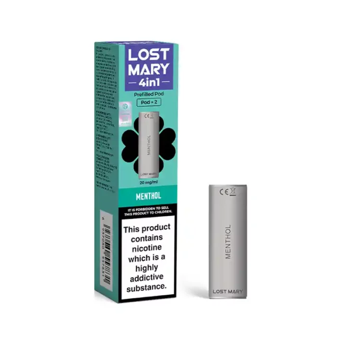 Lost Mary 4 in 1 Pods Prefilled Vape Menthol | Guardian Vape