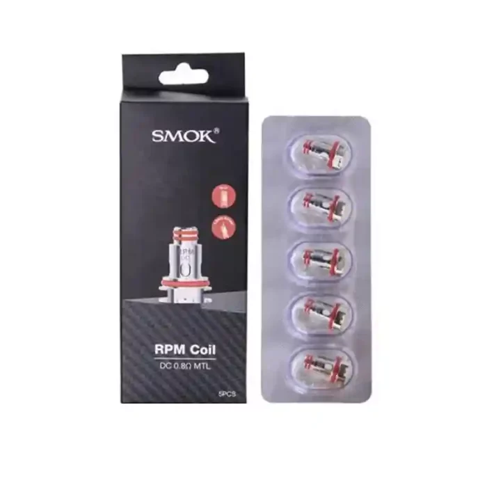 SMOK RPM Replacement Coils 0.8 ohm DC MTL | Guardian Vape Shop