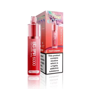 Feoba Big Bar 6000 Disposable 6000 Puff Fizzy Cherry | Guardian Vape Shop