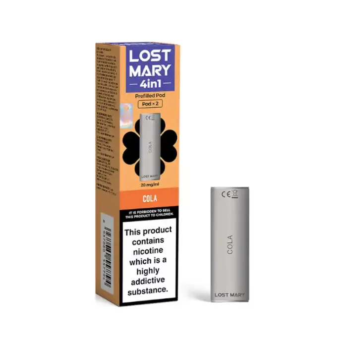 Lost Mary 4 in 1 Pods Prefilled Vape Cola | Guardian Vape