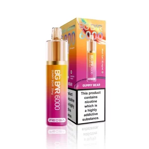 Feoba Big Bar 6000 Disposable 6000 Puff Gummy Bear | Guardian Vape Shop