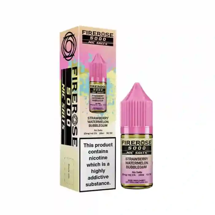 Elux Firerose Nic Salt E-Liquids Strawberry Watermelon Bubblegum | Guardian Vape Shop
