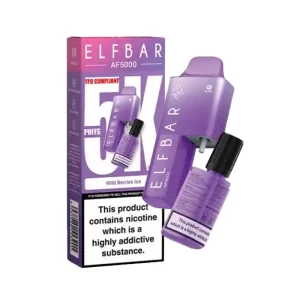 ElfBar AF5000 Disposable Vape Kit Wild Berries Ice | Guardian Vape Shop