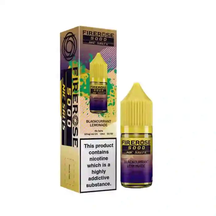 Elux Firerose Nic Salt E-Liquids Blackcurrent Lemonade | Guardian Vape Shop