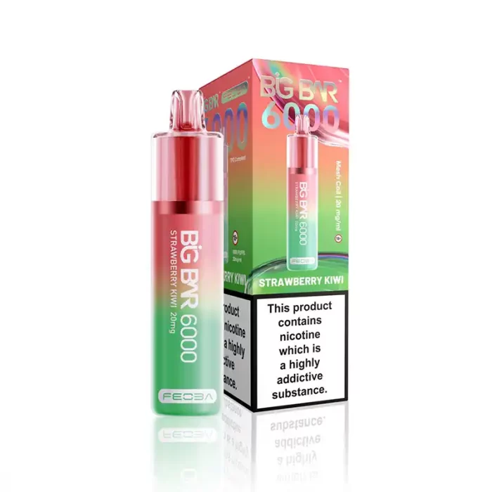 Feoba Big Bar 6000 Disposable 6000 Puff Strawberry Kiwi | Guardian Vape Shop