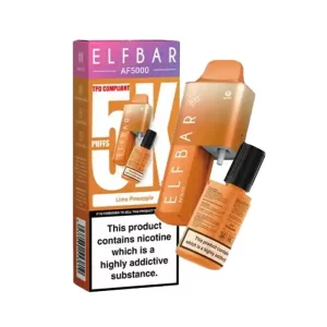 ElfBar AF5000 Disposable Vape Kit Lime Pineapple | Guardian Vape Shop