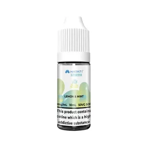 Hayati Pro Max Nic Salts E-Liquid Lemon Mint | Guardian Vape Shop