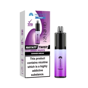 Hayati Twist Disposable 5000 Puff Summer Dream | Guardian Vape Shop