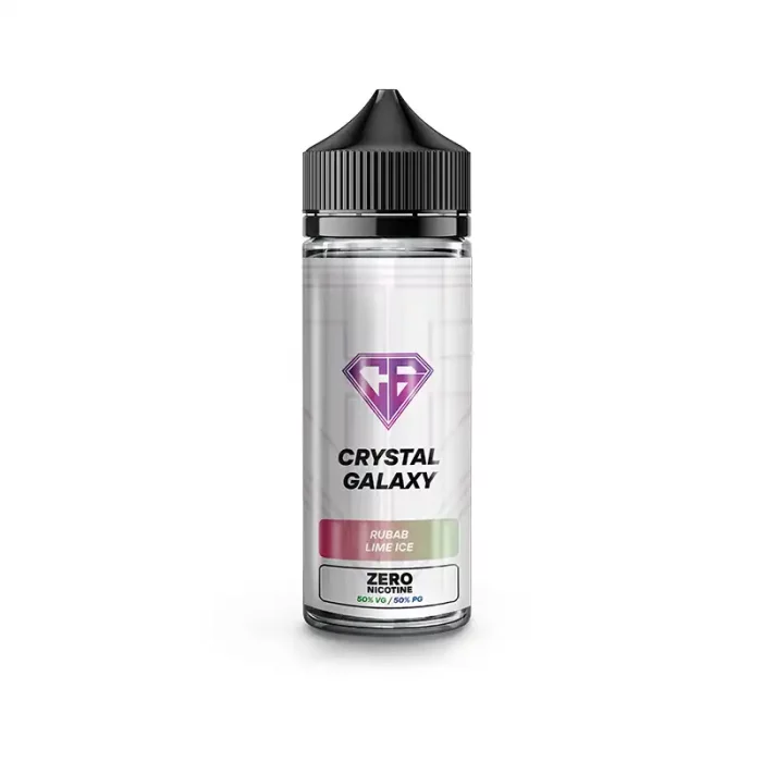 Crystal Galaxy Shortfill E-Liquids Rubab Lime Ice | Guardian Vape Shop