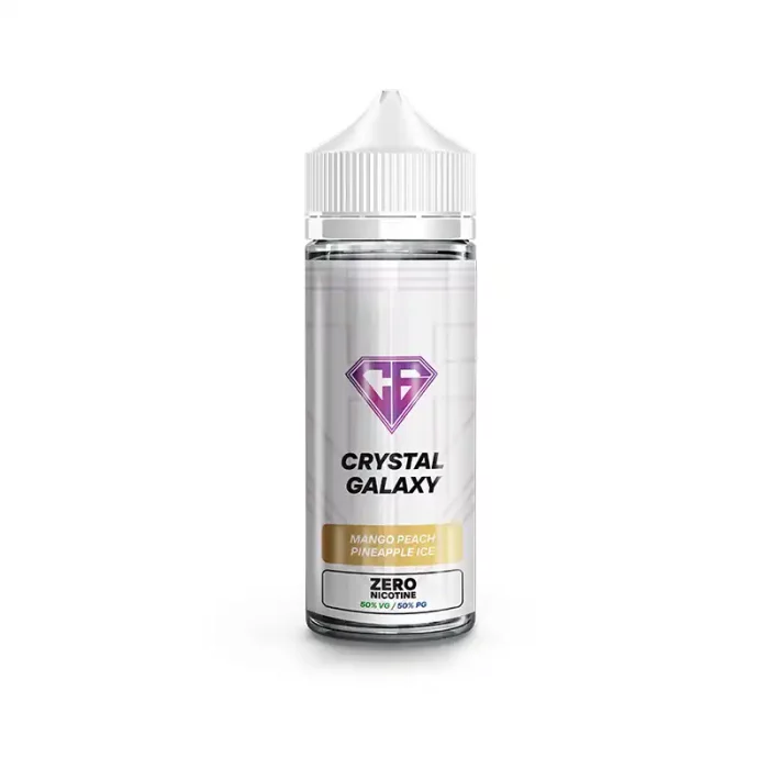Crystal Galaxy Shortfill E-Liquids Mango Peach Pineapple Ice | Guardian Vape Shop