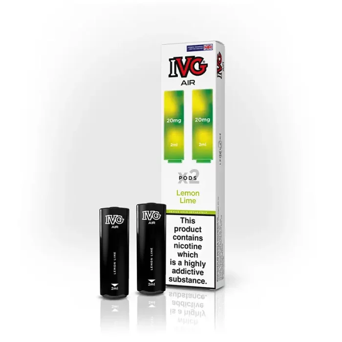 IVG Air Pods Prefilled Vape Lemon Lime | Guardian Vape Shop