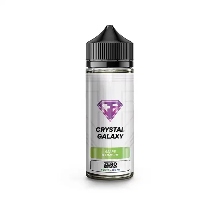 Crystal Galaxy Shortfill E-Liquids Grape Lime Ice | Guardian Vape Shop