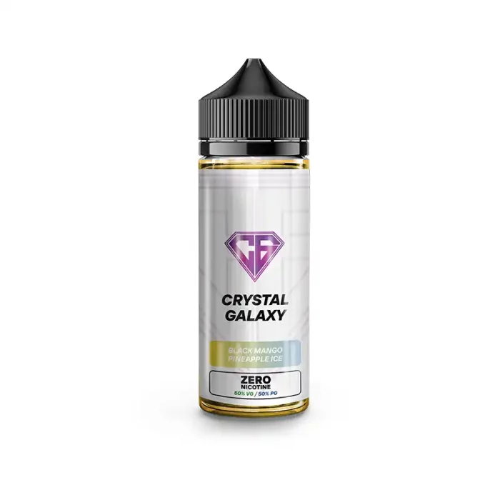 Crystal Galaxy Shortfill E-Liquids Black Mango Pineapple Ice | Guardian Vape Shop