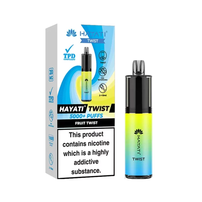 Hayati Twist Disposable 5000 Puff Fruit Twist | Guardian Vape Shop