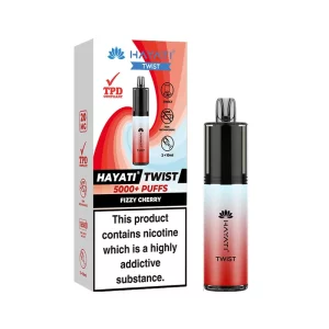 Hayati Twist Disposable 5000 Puff Fizzy Cherry | Guardian Vape Shop