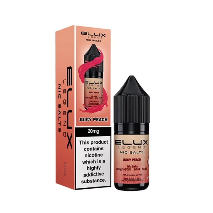 Elux Legend Nic Salts E-Liquid Juicy Peach | Guardian Vape Shop