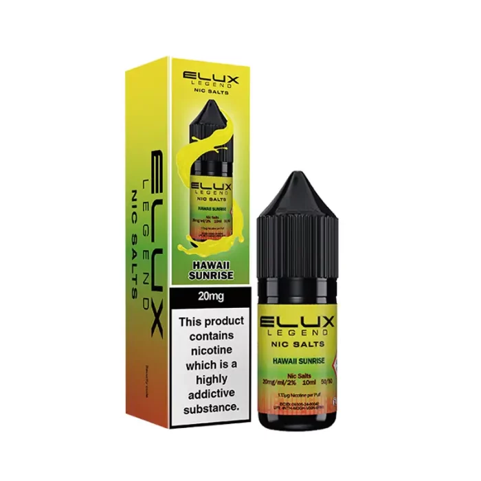 Elux Legend Nic Salts E-Liquid Hawaii Sunrise | Guardian Vape Shop