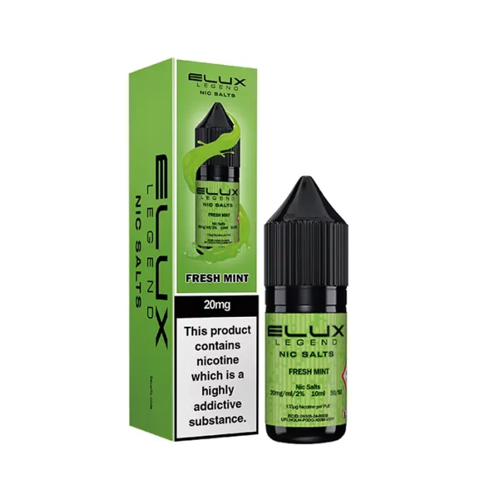 Elux Legend Nic Salts E-Liquid Fresh Mint | Guardian Vape Shop