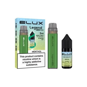 Elux Legend Prime 5000 Puffs Disposable Menthol | Guardian Vape Shop