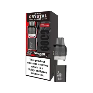 SKE Crystal CL6000 Pods Prefilled Vape Fizzy Cherry | Guardian Vape Shop
