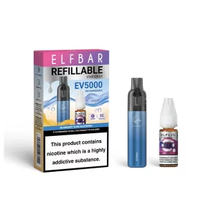 Elf Bar EV5000 Puffs Disposable Vape Blueberry Sour Raspberry | Guardian Vape Shop