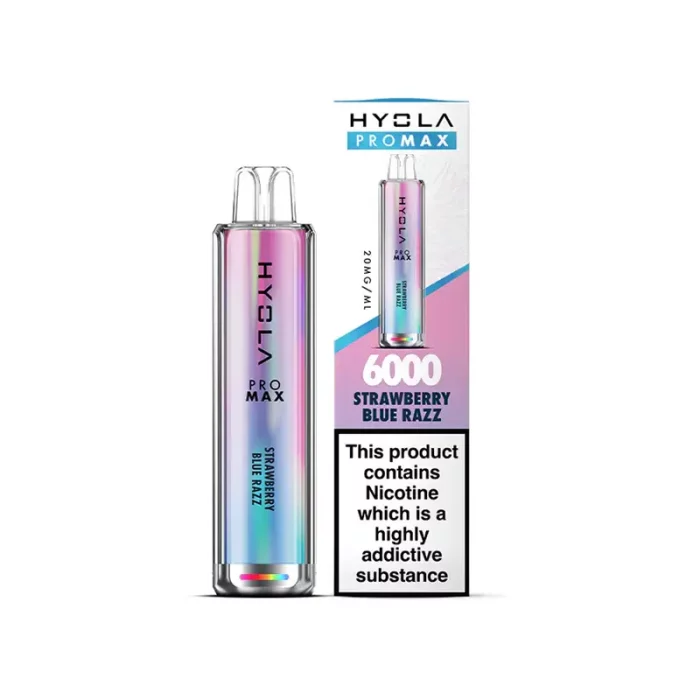 Hyola Pro Max 6000 Puffs Disposable Strawberry Blue Razz | Guardian Vape Shop