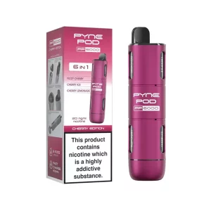 Pyne Pod PP6000 6 in 1 Disposable Cherry Edition | Guardian Vape Shop