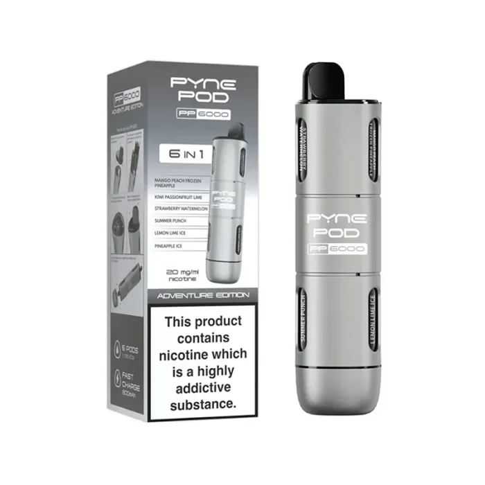 Pyne Pod PP6000 6 in 1 Disposable Adventure Edition | Guardian Vape Shop