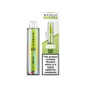 Hyola Pro Max 6000 Puffs Disposable Fresh Mint | Guardian Vape Shop