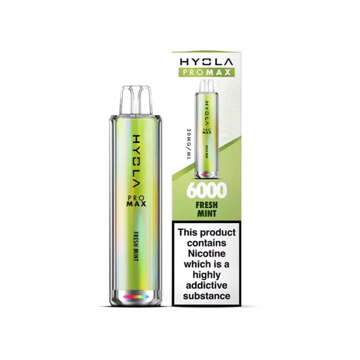 Hyola Pro Max 6000 Puffs Disposable Fresh Mint | Guardian Vape Shop