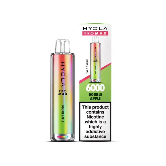 Hyola Pro Max 6000 Puffs Disposable Double Apple | Guardian Vape Shop