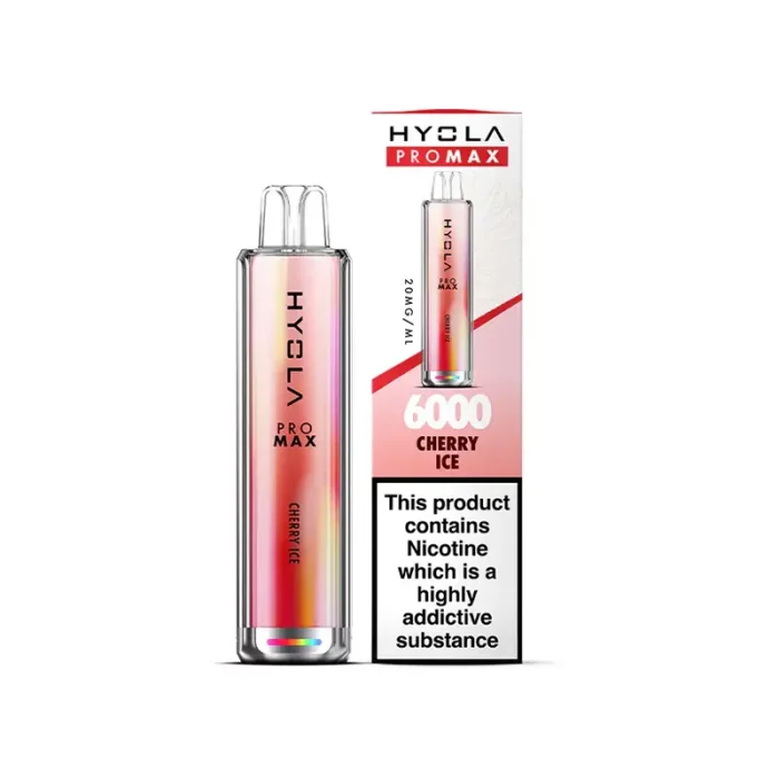 Hyola Pro Max 6000 Puffs Disposable Cherry Ice | Guardian Vape Shop