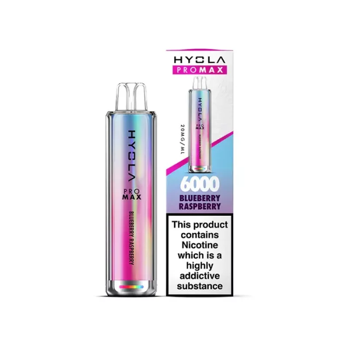 Hyola Pro Max 6000 Puffs Disposable Blueberry Raspberry | Guardian Vape Shop