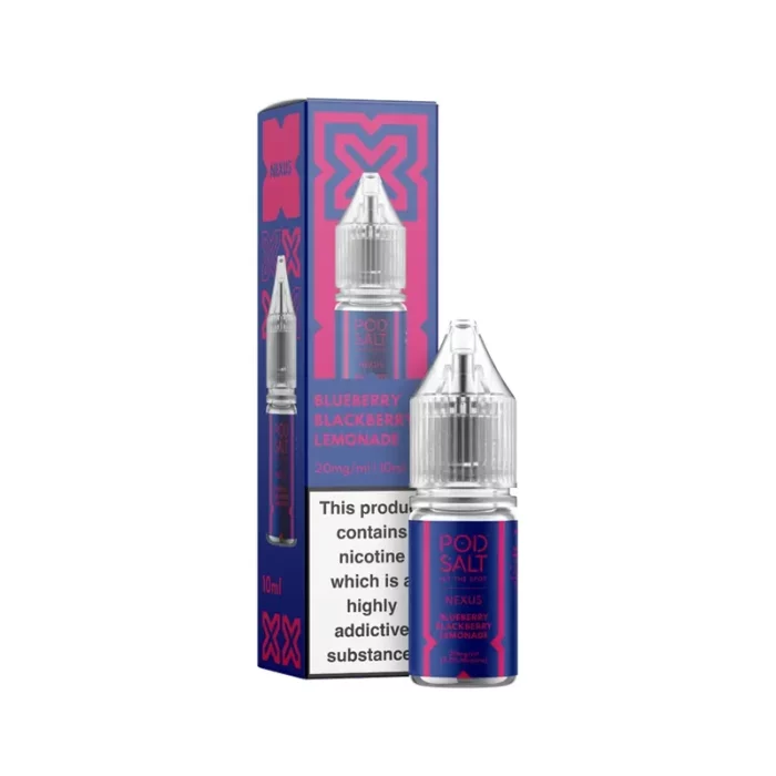 Pod Salt Nexus Nic Salt E-Liquids Blueberry Blackberry Lemonade | Guardian Vape Shop